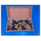 Wooden Chess Set with Storage Box