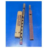 Musical Flute, Organ Pipe & Train Whistle Set
