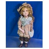 Victorian Style Porcelain Girl Doll