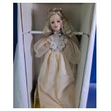 Blonde Porcelain Collector Doll