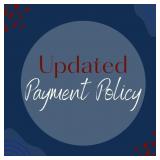 Payment Options, Credit Card Policy Update