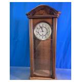Wood Wall Clock Cabinet