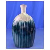 Blue Drip Glaze Ceramic Vase