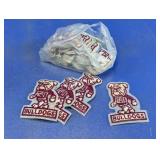Bulk Miss State Bulldogs Embroidered Patches Lot