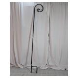 Heavy Duty Black Metal Shepherd Hooks Duo