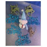 Christmas Ornament Decor Lot