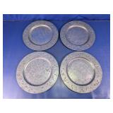 Galvanized Metal Charger Plates