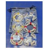 Wooden Lifesaver Nautical Ornaments Lot