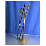 Vintage Brass Slide Trombone