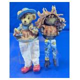 Shelf Sitter Figuerines Bear and Frog