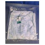 Simmashah Fern Print Button-Up Shirt XXXL