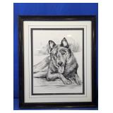 Michaels Black & White Dog Framed Wall Art