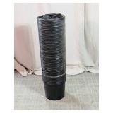 Nursery Supplies Black Plastic Planter Pots