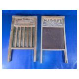 National Washboard Co. & Maid-Rite Washboard Set