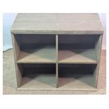 Home Meridian Grey 4-Cube Storage Cabinet