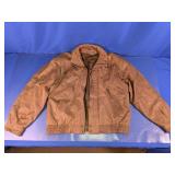 Men's Brown Flight Bomber Style Jacket
