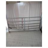 Galvanized Tubular Steel 6-Rail Livestock Gate