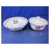 Pfaltzgraff Orchard Glass Serving Bowls