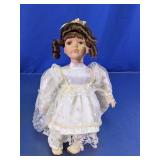 Emerald Doll Collection Sheila Porcelain Doll