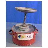 Ethyl Alcohol Safety Plunger Can