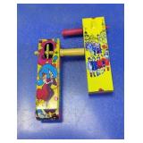 Tin Lithograph Noisemaker Toys