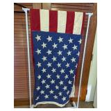 American Flag Star and Stripe Quilt