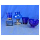 Cobalt Blue Glassware Collection