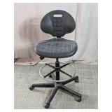 ULINE H-1375 Ergonomic Polyurethane Shop Stool