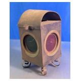 Vintage Road & Rail Signal Lantern