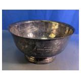 Harvard Business School 1970 Silverplate Bowl