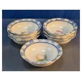 Pfaltzgraff Orchard Fruit Ceramic Bowls