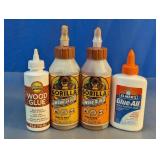 Assorted Wood Glue & Elmer