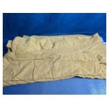 Vintage Embroidered Yellow Sheer Mesh Curtains