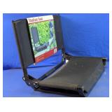 Portable Black Folding Stadium Seat
