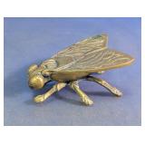 Brass Fly Trinket Box