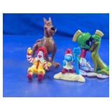 Vintage Fast Food Toy Figures Lot
