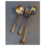Vintage Silverplate Flatware Serving Pieces Set