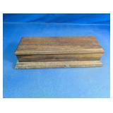 Wooden Three Compartment Storage Box