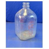 Vintage One Gallon Dairy Glass Milk Jug
