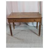 Wood Single-Drawer Side Table