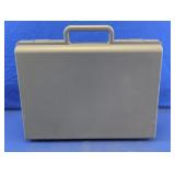Clik! Case Gray Hard Plastic Carrying Storage Case