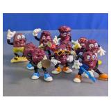 Vintage California Raisins PVC Figures Lot