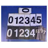 Large Flip Number Card Set