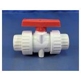American Valve 1" PVC True Union Ball Valve