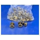 Vintage-Style Solid Brass Cabinet Knobs