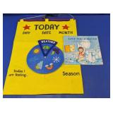 Felt Learning Calendar & Children