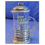 Alfred "But First, Coffee" French Press
