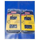 Oregon S52 14" Chainsaw Chains Pack