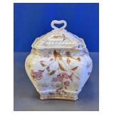 Vintage Floral Lidded 1874 Ruth