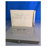 High Speed Silver & Deming Drill Set